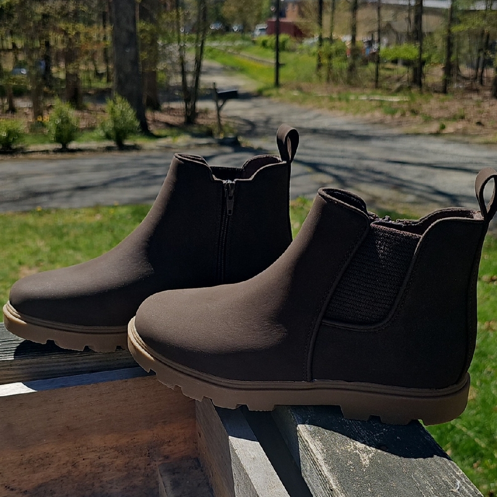 Sonoma Brown Ankle Boots - Picture 1 of 6